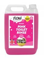 Pink Toilet Rinse Chemical Cleaner Caravan Motorhome Cherry Scent 5L