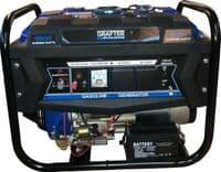 PORTABLE PETROL GENERATOR 2.8KW 7HP 4 STROKE ELECTRIC KEY START CAMPING POWER