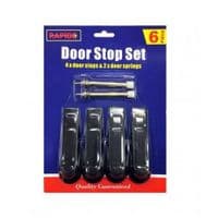 Rapide Door Stop 4x Door Stops With 2x Door Strings Home Office