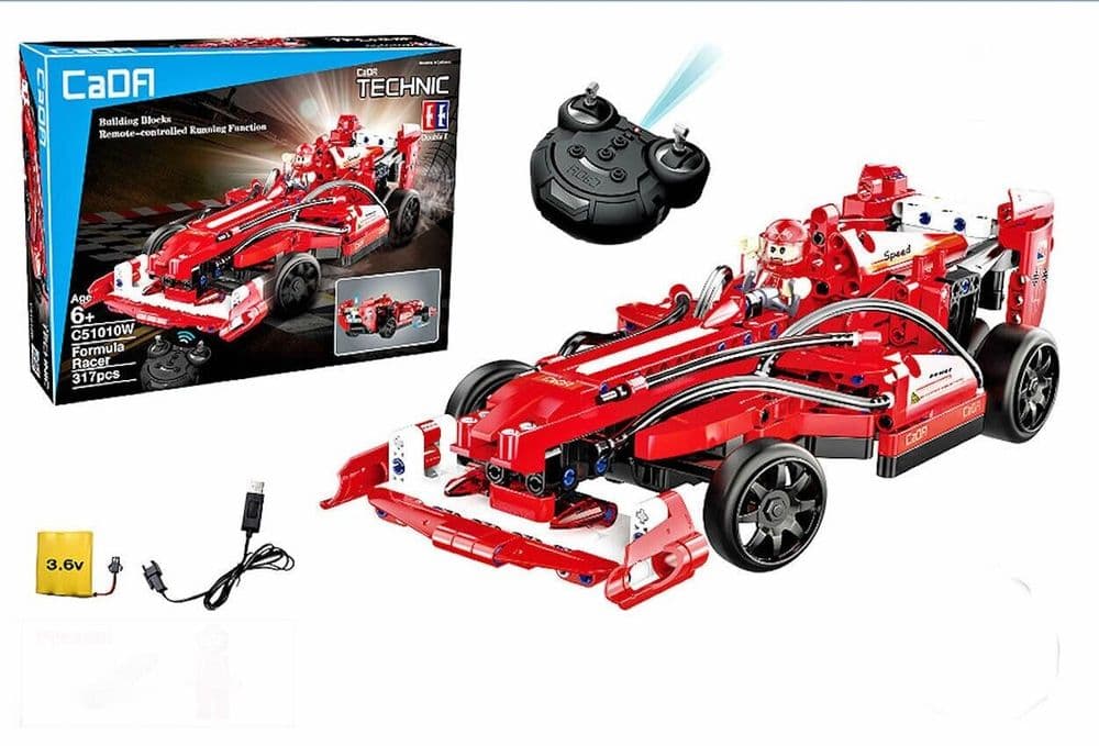 Remote Control Formula Racer RC Car Hi-Tech Block Building 317