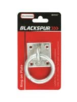 Ring On Plate Galvanised Steel Heavy Duty Anchor Outdoor Fence Stable Tie Chain