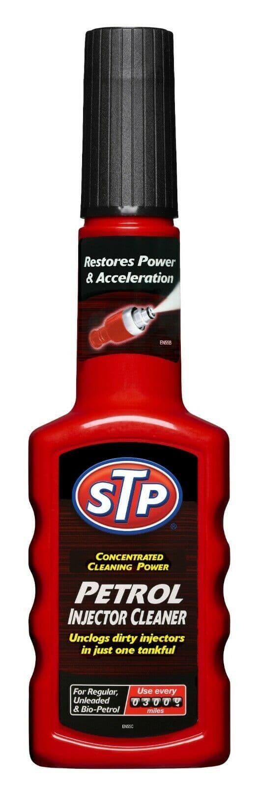 STP PETROL INJECTOR CLEANER FUEL SYSTEM CLEANER ADDITIVE 200ML IMPROVE
