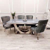 Aven Glass Dining Set
