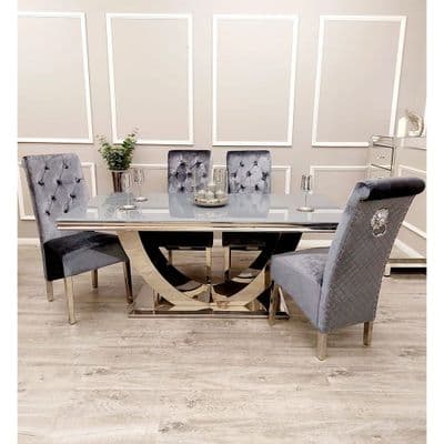 Aven Glass Dining Set