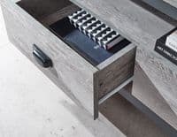 BOSTON CORNER TV UNIT GREY