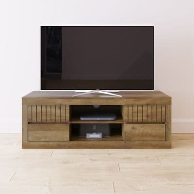 CARTMEL TV UNIT KNOTTY OAK
