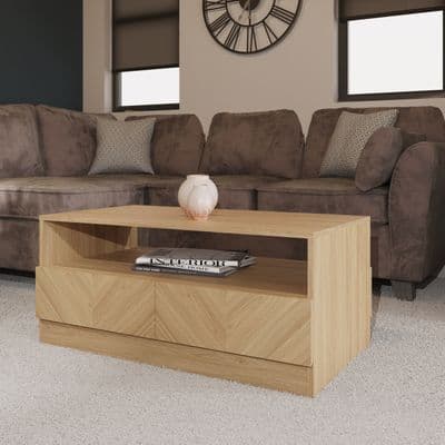CATANIA COFFEE TABLE EURO OAK