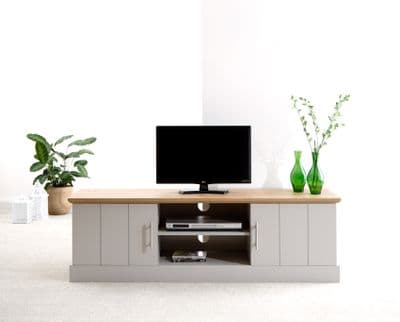KENDAL LARGE TV UNIT GREY