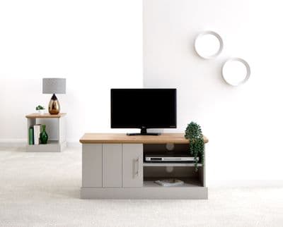 KENDAL SMALL TV UNIT GREY