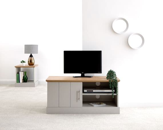 KENDAL SMALL TV UNIT GREY