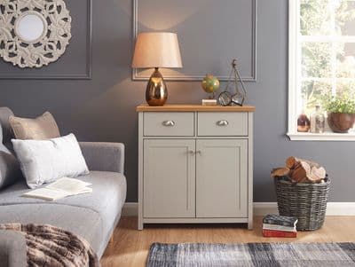 LANCASTER COMPACT SIDEBOARD GREY