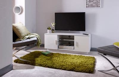 LIMA HIGH GLOSS TV UNIT WHITE