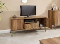 ORLEANS 1 DRAWER TV STAND MANGO