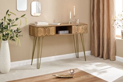 ORLEANS 2 DRAWER CONSOLE TABLE MANGO