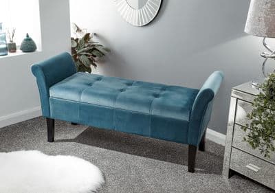 OSBORNE WINDOW SEAT TEAL