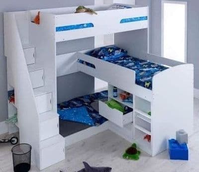 Ozaro Triple Bunk Bed