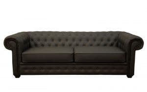 Peril 2 Seater Faux Leather Sofa Bed