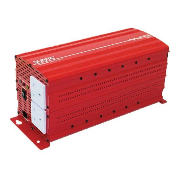 Durite 2200W 12V DC to 230V AC Heavy-duty Modified Wave Voltage ...