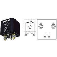 Durite Heavy Duty Relay Make/Break 100 amp 12 volt 0-727-10