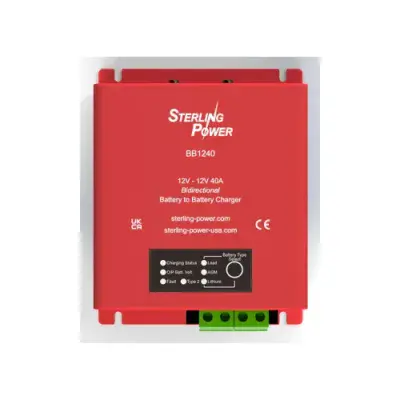 Sterling Power Bidirectional Battery to Battery Charger 12V 40A – BB1240