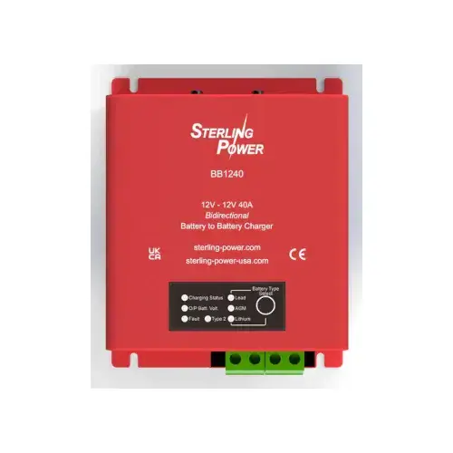 Sterling Power Bidirectional Battery to Battery Charger 12V 40A – BB1240