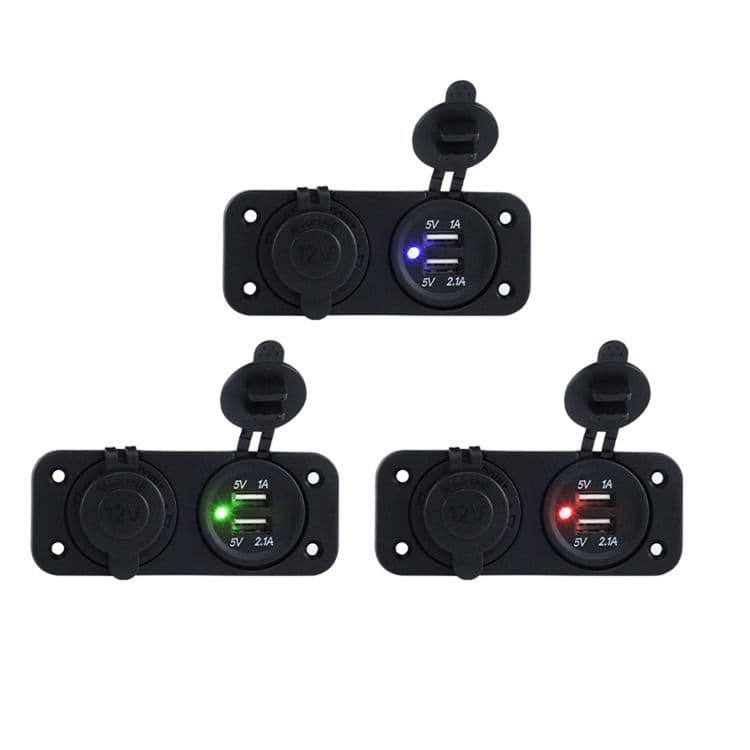 Twin USB Power Socket Standard 20A Power Socket Panel