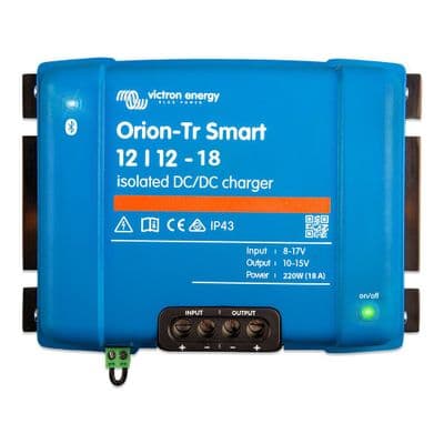 Victron Orion-Tr Smart 12v 18amp  Isolated DC-DC Battery to Battery Charger  ORI121222120