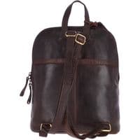 Ashwood Small Vintage Leather Backpack in Brandy