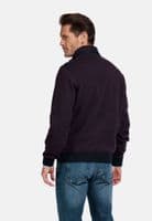 Baileys 1/2 zip With Pocket In Dark Purple