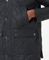 Barbour Ashby Polarquilt Jacket in Black