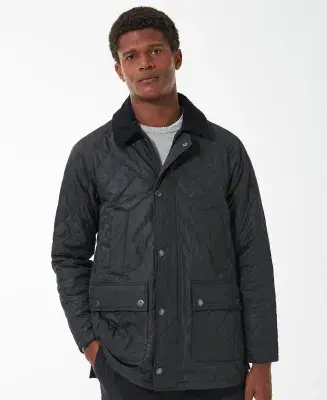 Barbour Ashby Polarquilt Jacket in Black
