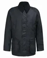 Barbour Ashby Wax Jacket in Black