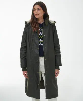 Barbour Beet Wax Jacket in Olive