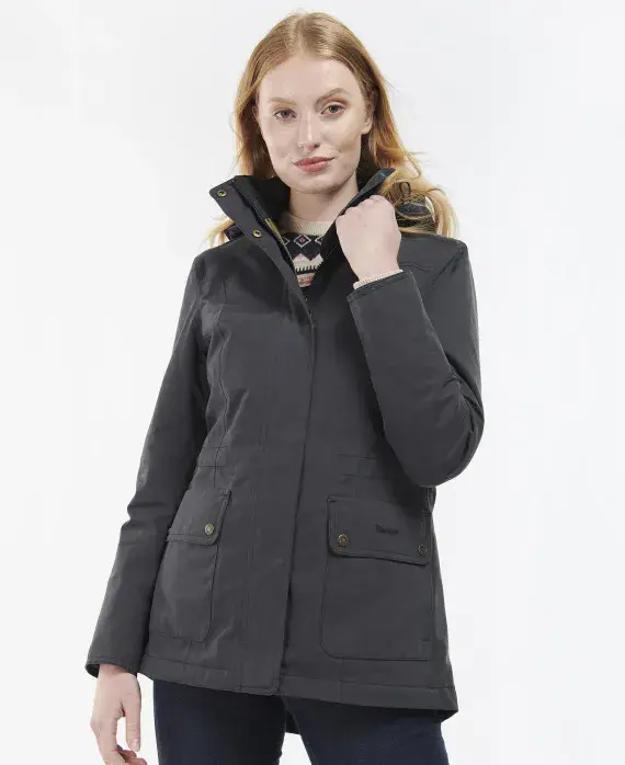 Barbour Buttercup Jacket in Navy