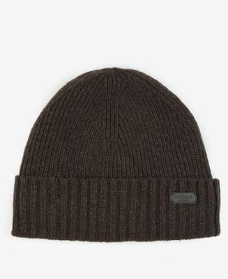 Barbour Carlton Beanie in Mid Brown