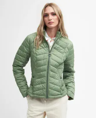 Barbour Clematis Quilted Jacket in Bayleaf