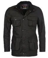 Barbour Corbridge Wax Jacket in Black