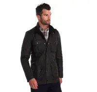 Barbour Corbridge Wax Jacket in Olive