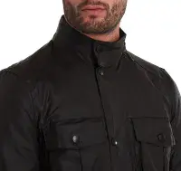 Barbour Corbridge Wax Jacket in Olive