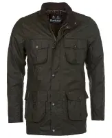 Barbour Corbridge Wax Jacket in Olive