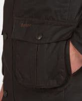 Barbour Corbridge Wax Jacket in Rustic Brown