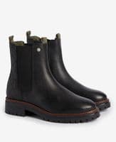 Barbour Evie Chelsea Boots in Black