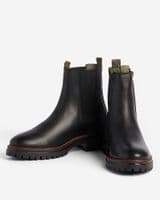 Barbour Evie Chelsea Boots in Black