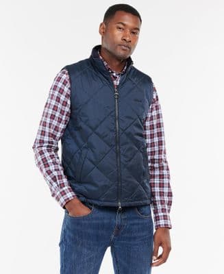 Barbour Finnar Gilet in Navy