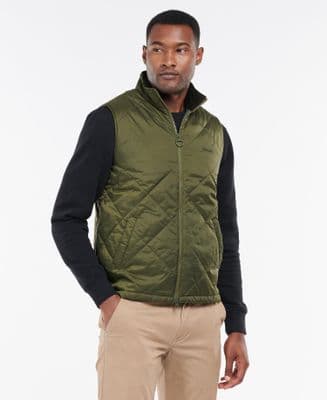Barbour Finnar Gilet in Olive