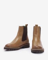Barbour Harmby Chelsea Boots in Chestnut