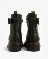 Barbour Heidi Commando Boots in Black