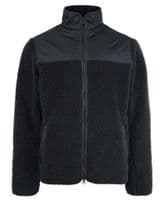 Barbour Hobson Fleece Jacket in Black