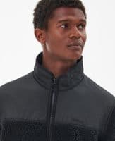Barbour Hobson Fleece Jacket in Black