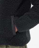 Barbour Hobson Fleece Jacket in Black